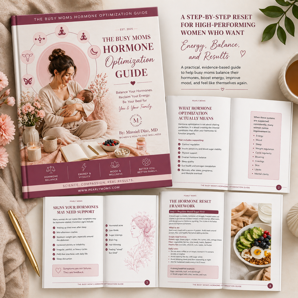 The Busy Mom Hormone Reset: A Doctor-Guided Blueprint to Balance Hormones, Restore Energy & Feel Like Yourself Again