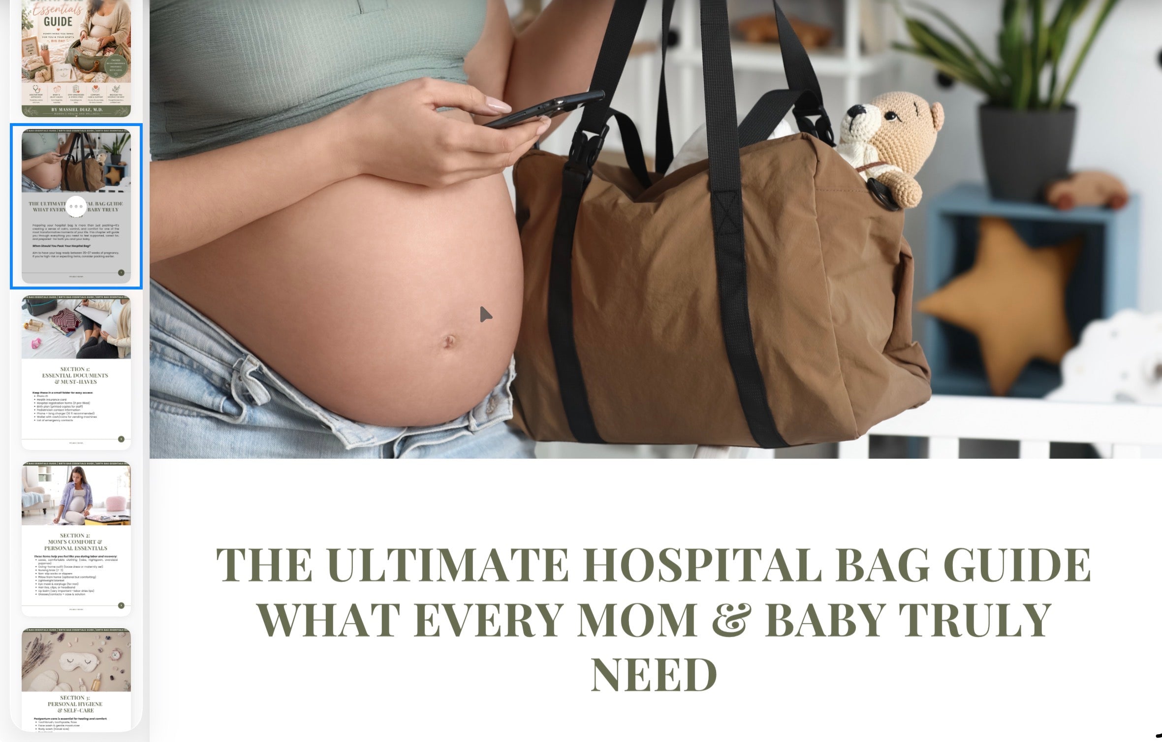 The Ultimate Hospital Bag Checklist: A Doctor's Guide for Moms